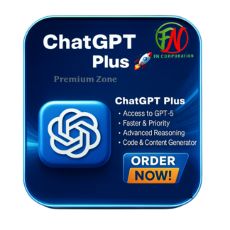 ChatGPT Plus 1 Month Subscription for Android, iPhone, and Computer.